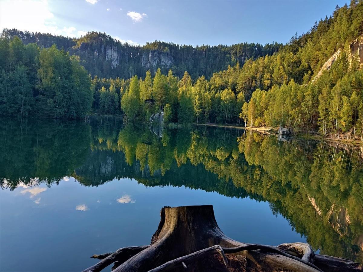 Apartmany Pod Krizovym Vrchem Adršpach Exterior foto